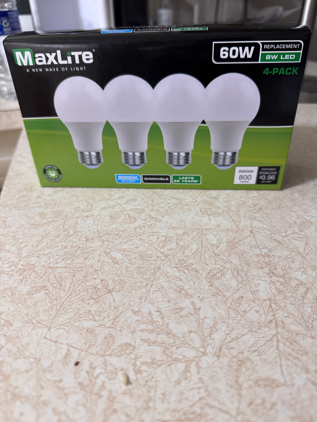 MaxLite 60 W 8W LED 4pack