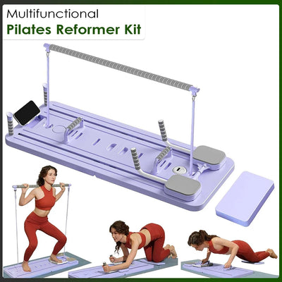 Multifunctional Fitness Board Pilates Reformer Abdominal Board Push Up Plate Board Ab Board Fitness Core Workout Equipment